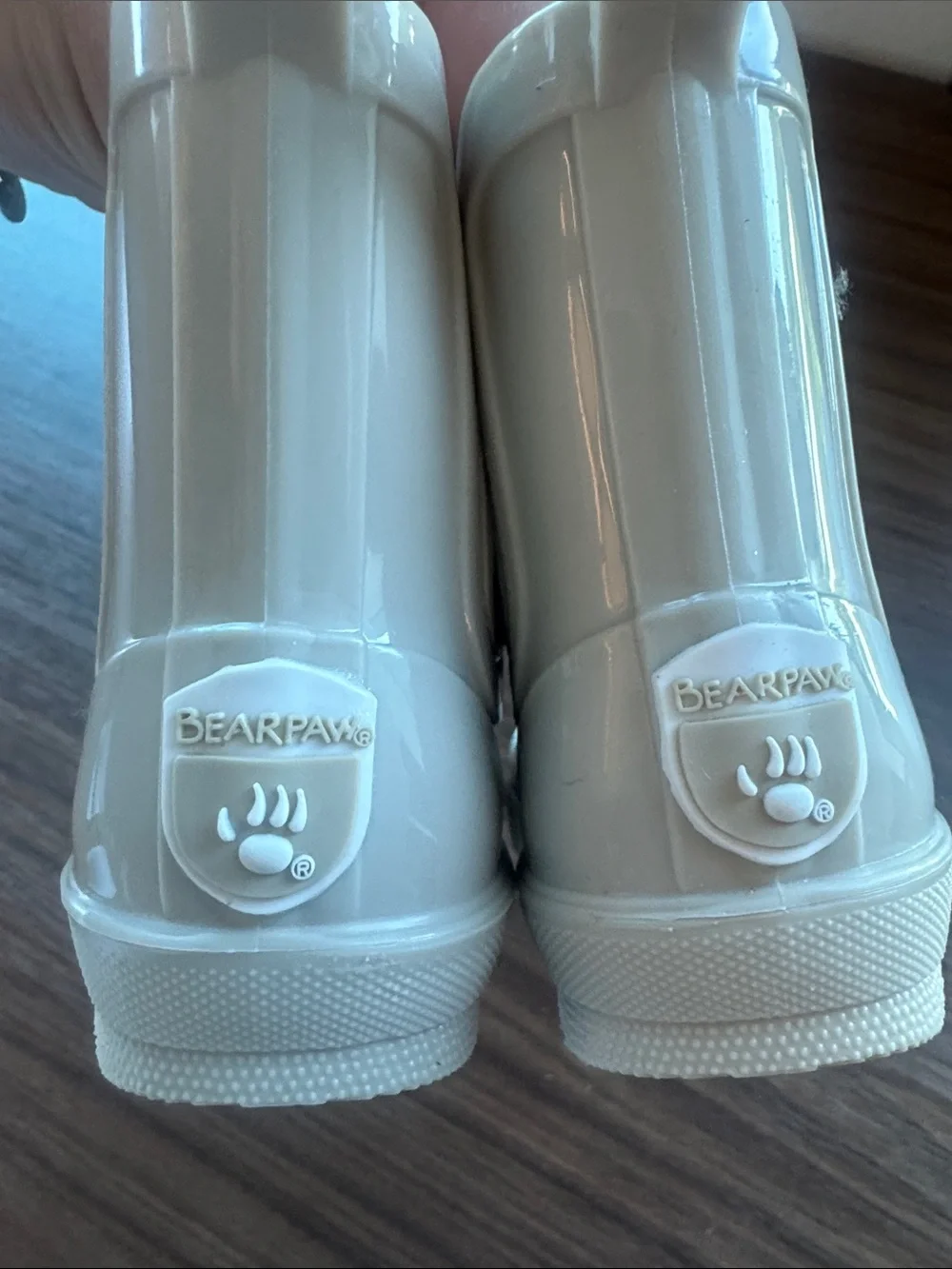 BearPaw Kids Chelsea Rain Boots - Creamy White